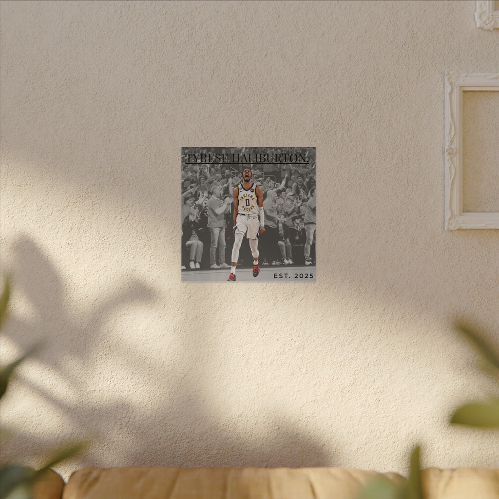 "Haliburton. Est. 2025" Canvas Print