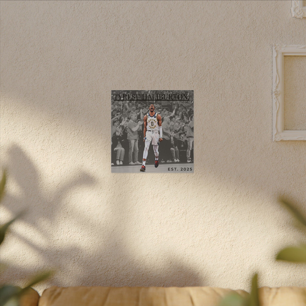 "Haliburton. Est. 2025." Canvas Print