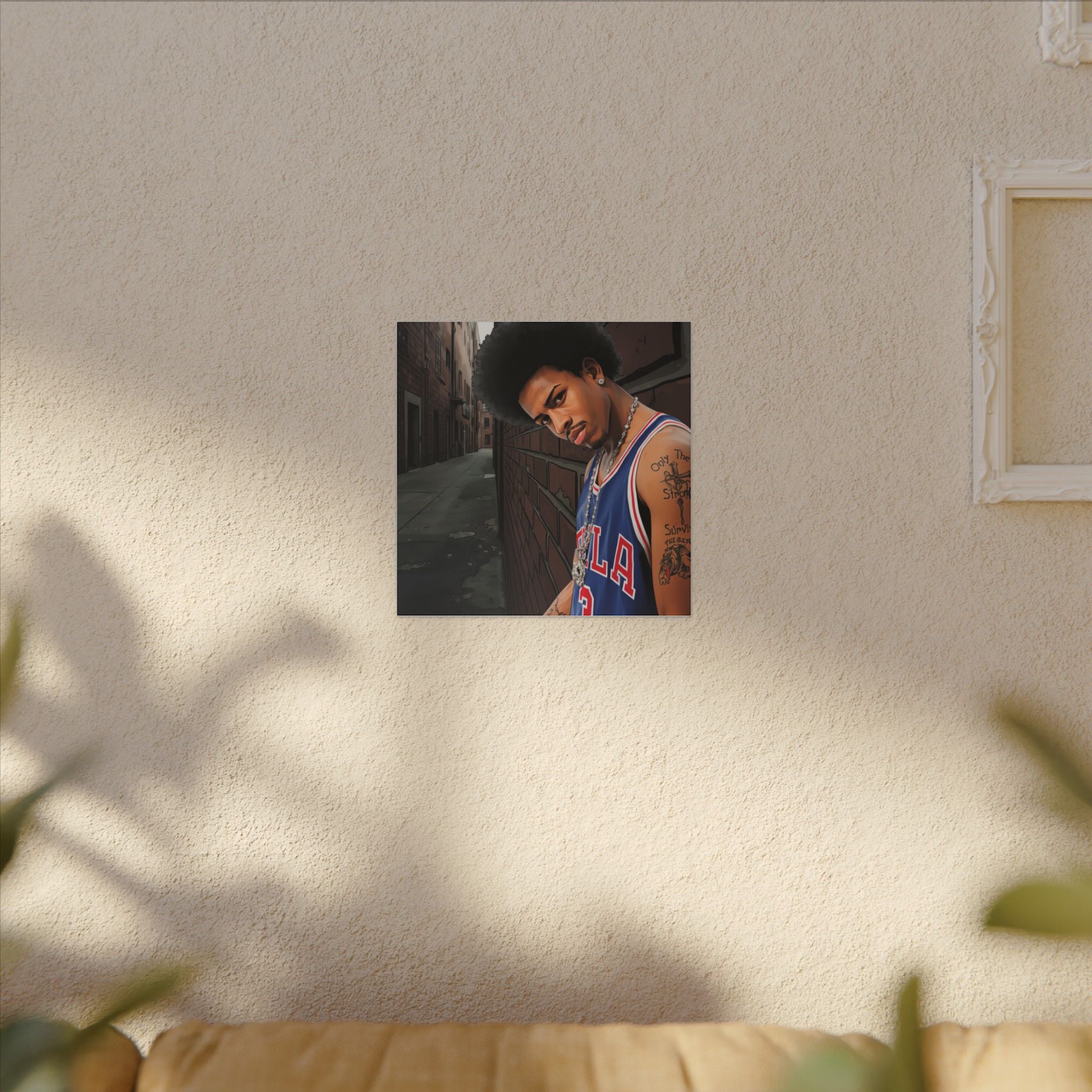 "Iverson Alley" Canvas Print