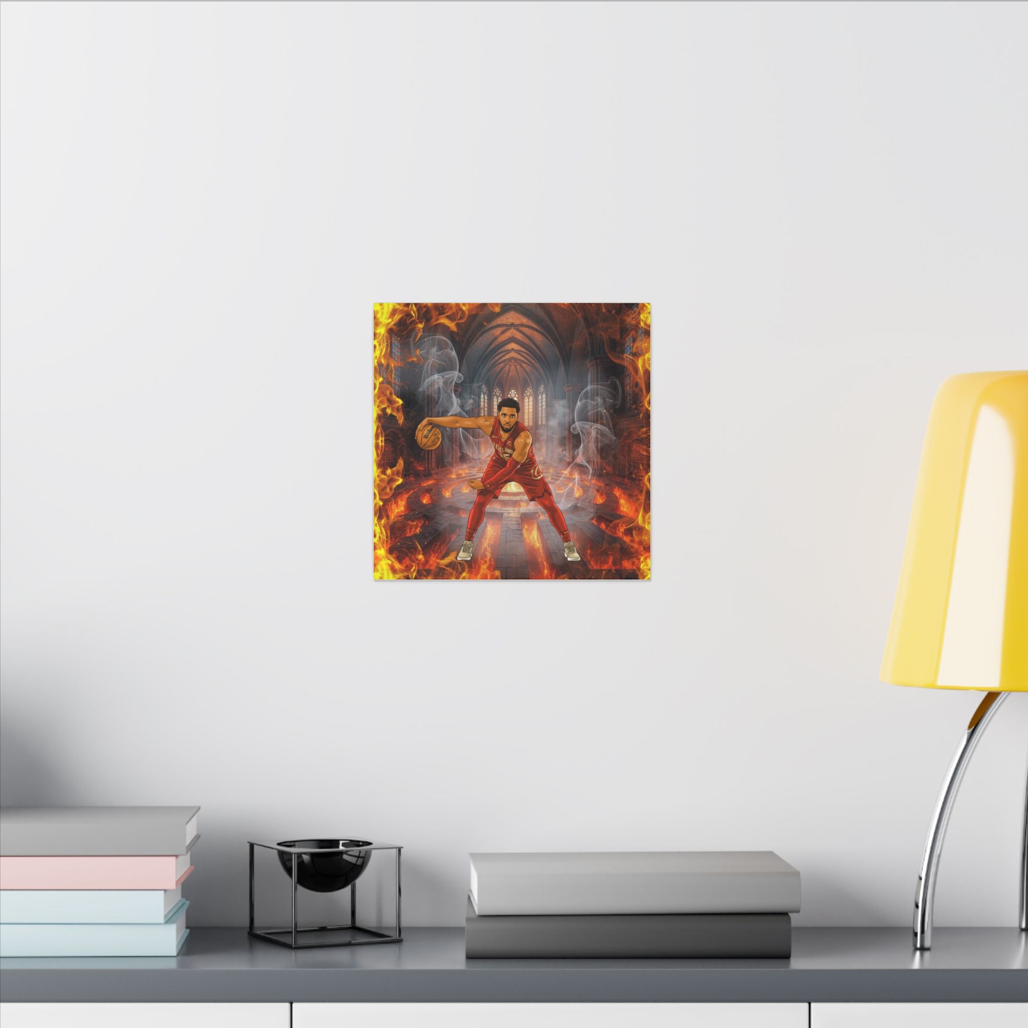 "Fiery Spida" Canvas Print