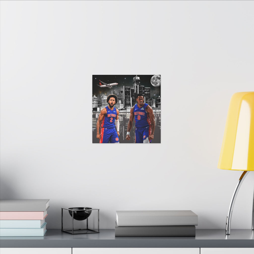 "Midnight Motor City" Canvas Print