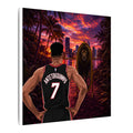 "South Beach Superhero" Canvas Print