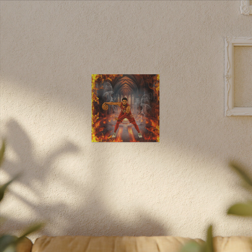 "Fiery Spida" Canvas Print