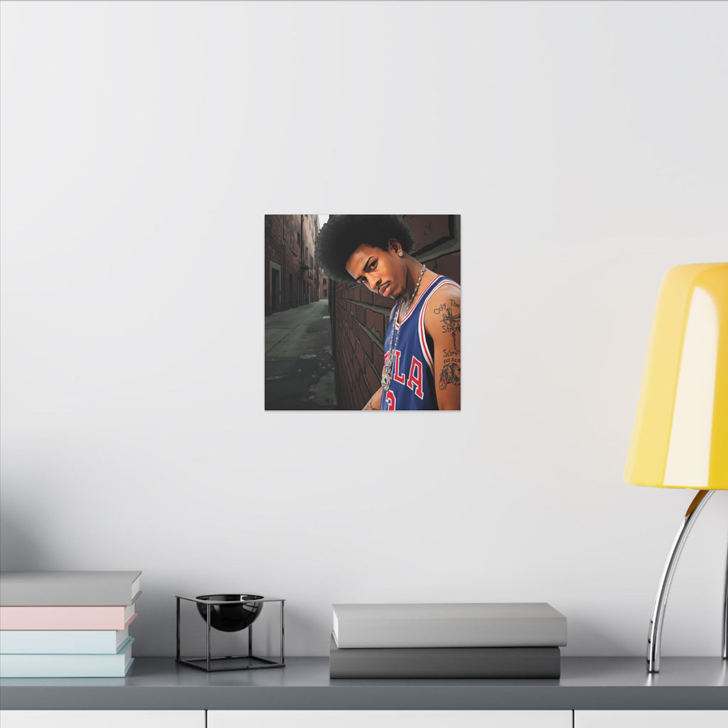 "Iverson Alley" Canvas Print