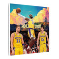 "Hollywood Lakeshow Trio" Canvas Print