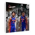 "Midnight Motor City" Canvas Print