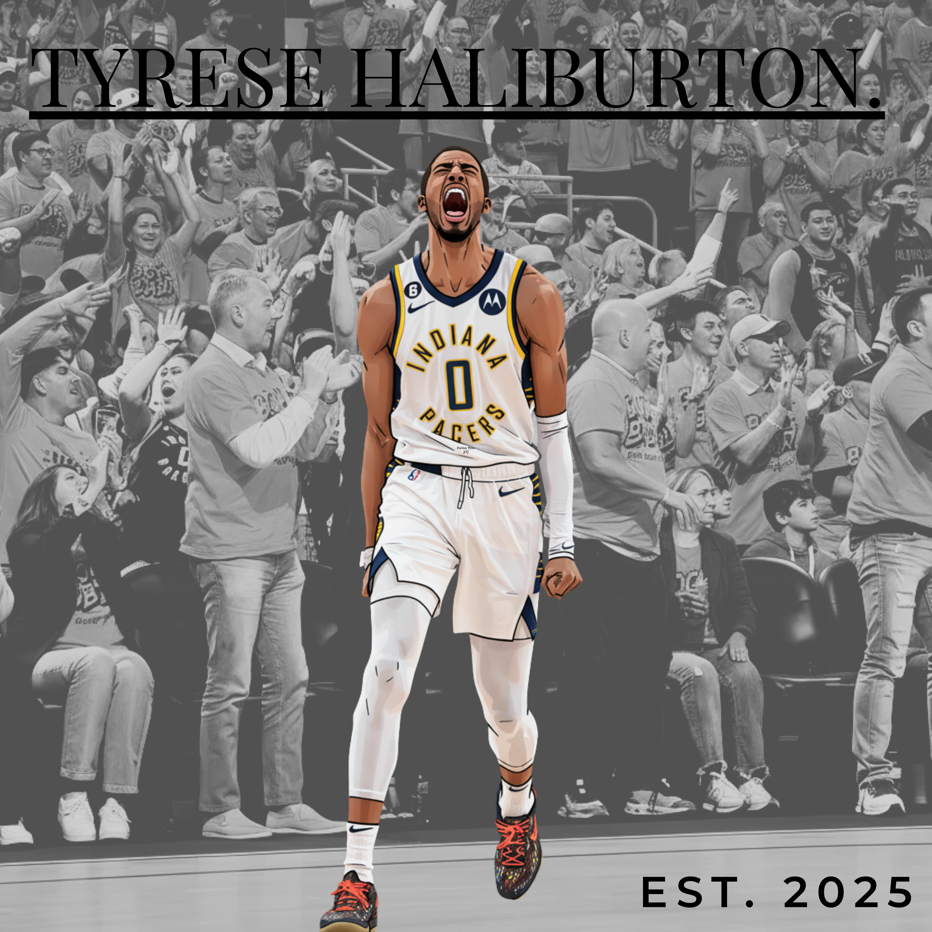 "Haliburton. Est. 2025" Canvas Print